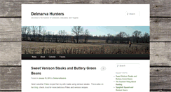 Desktop Screenshot of delmarvahunters.com